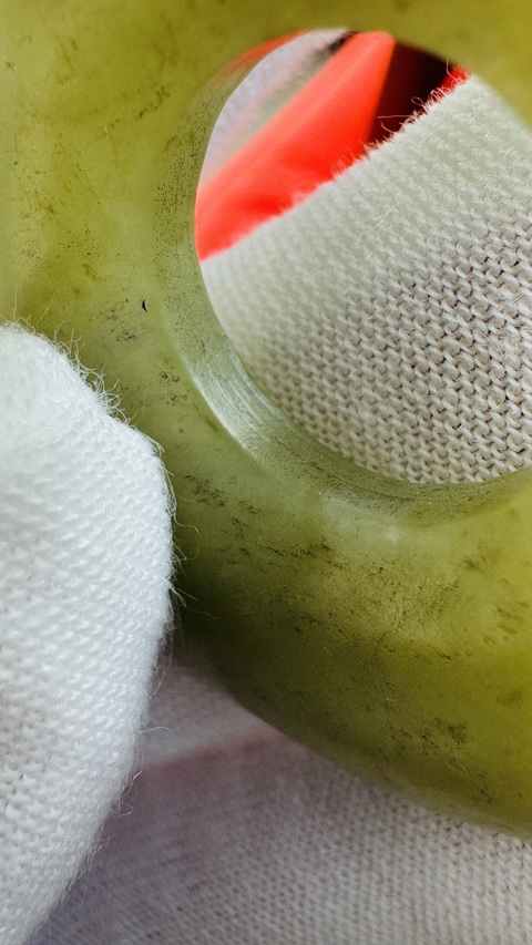 古玩玉器仿古玉璧真品鑒賞圖