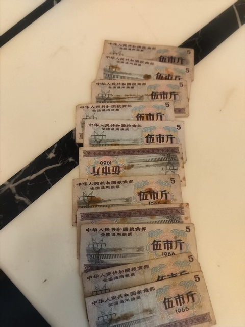 古玩雜項1973年四川省糧票等真品鑒賞圖