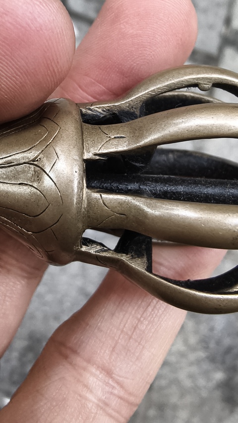 古玩雜項金剛杵真品鑒賞圖