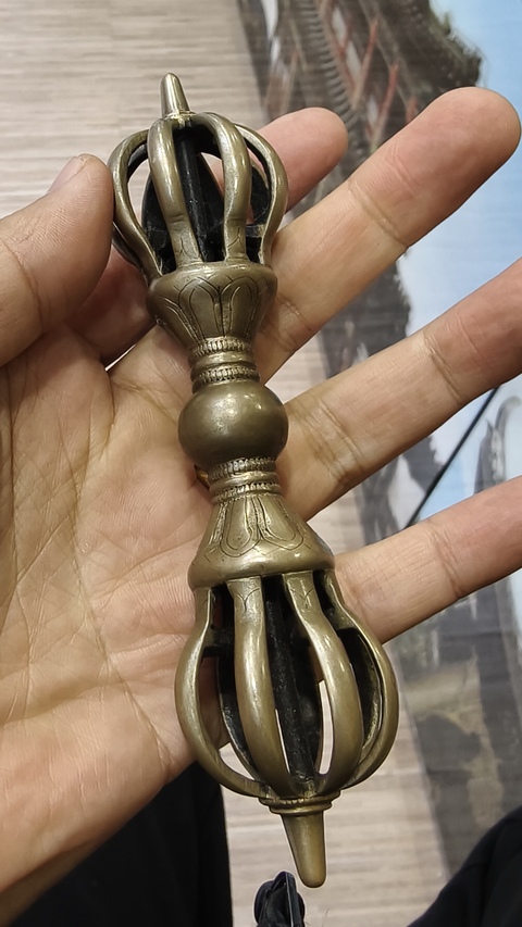 古玩雜項金剛杵真品鑒賞圖