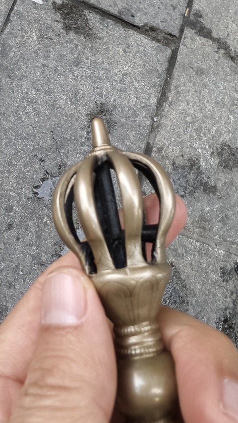 古玩雜項金剛杵真品鑒賞圖