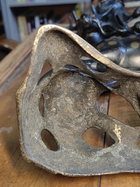 古玩銅器銅燭臺(tái)真品鑒賞圖