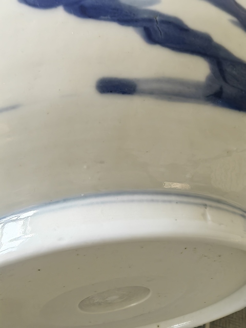 古玩陶瓷青花五子奪魁圖香爐真品鑒賞圖