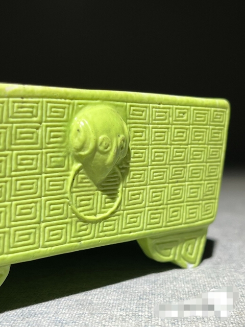 古玩陶瓷水仙盆真品鑒賞圖