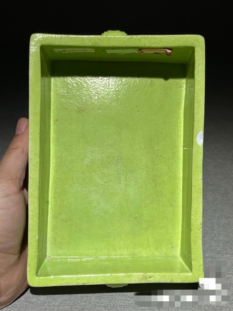 古玩陶瓷水仙盆真品鑒賞圖