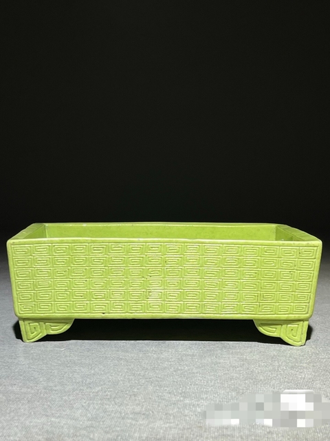 古玩陶瓷水仙盆真品鑒賞圖