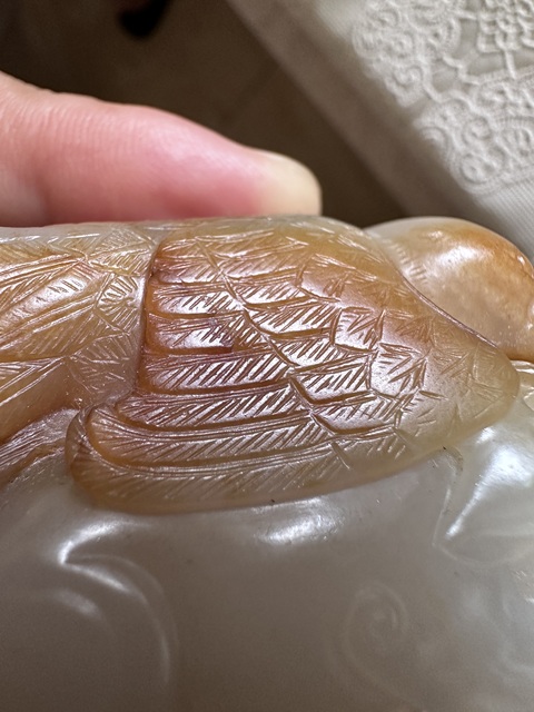 古玩玉器玉雕英雄題材把件真品鑒賞圖