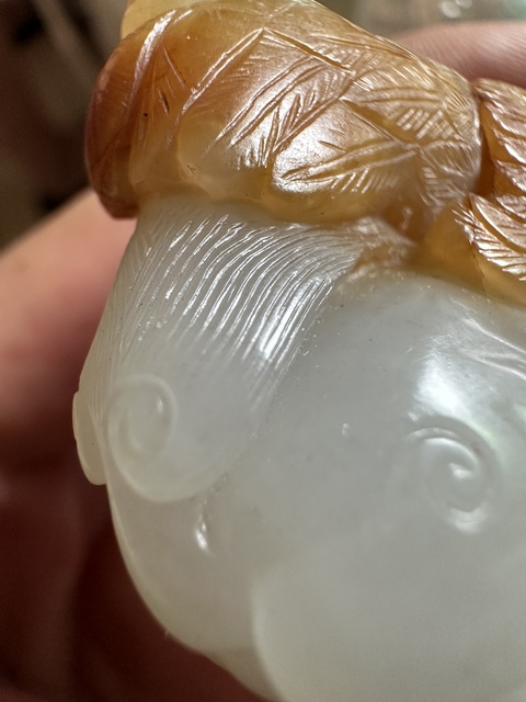 古玩玉器玉雕英雄題材把件真品鑒賞圖