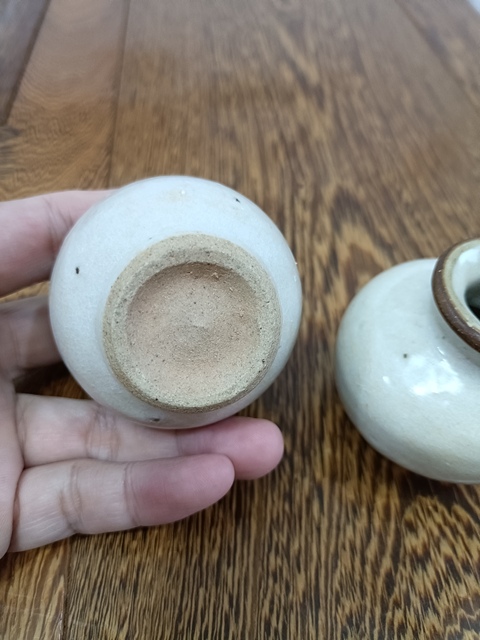 古玩陶瓷醬口圈足水盂拍賣，當前價格1999元