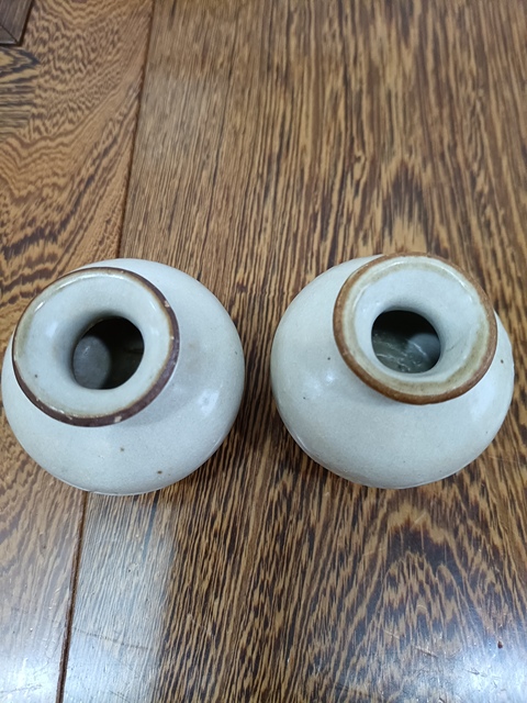 古玩陶瓷醬口圈足水盂拍賣，當前價格1999元