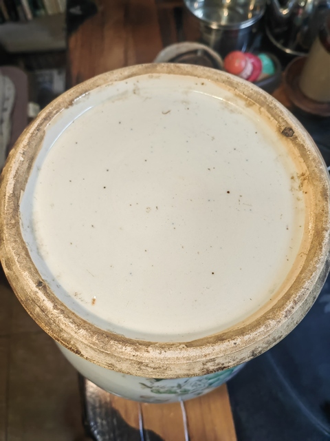 古玩陶瓷粉彩將軍罐拍賣，當(dāng)前價格100元