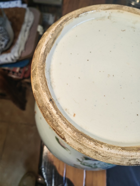 古玩陶瓷粉彩將軍罐拍賣，當(dāng)前價格100元