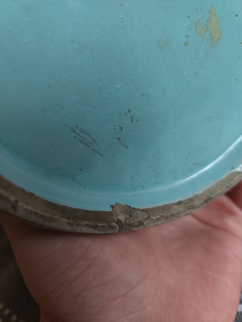 古玩陶瓷清末民初·黃地五彩瑞獸紋觀音瓶 真品鑒賞圖