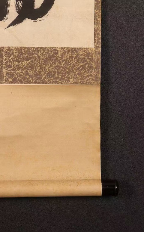 古玩字畫月下細敲詩真品鑒賞圖