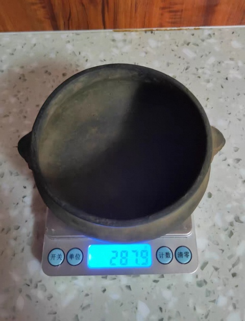 古玩銅器清代獅耳爐真品鑒賞圖