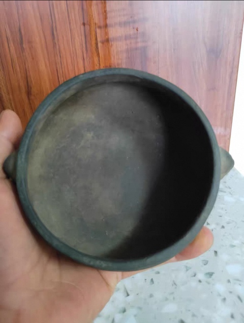 古玩銅器清代獅耳爐真品鑒賞圖