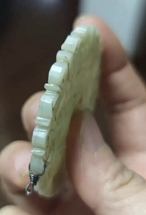 古玩玉器和田玉佩真品鑒賞圖