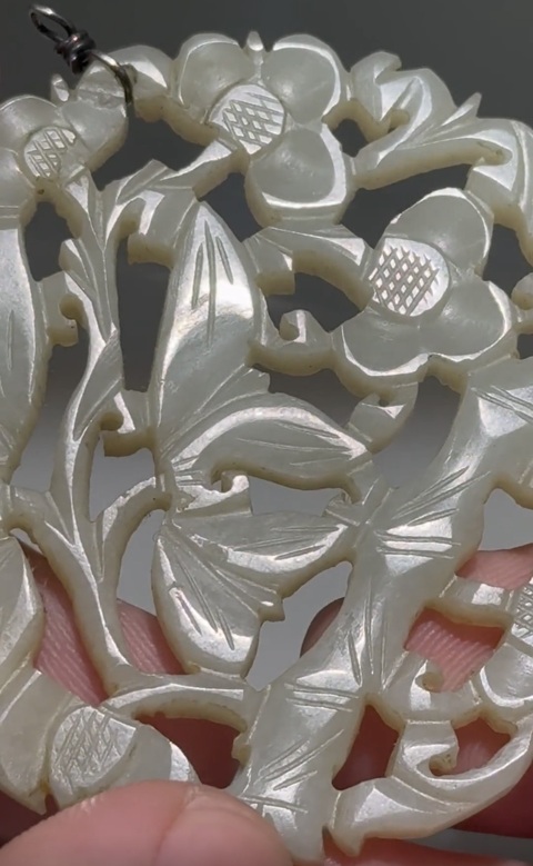 古玩玉器和田玉佩真品鑒賞圖