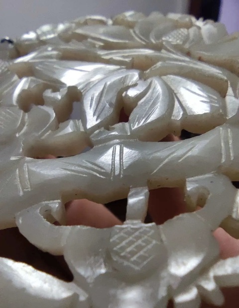 古玩玉器和田玉佩真品鑒賞圖