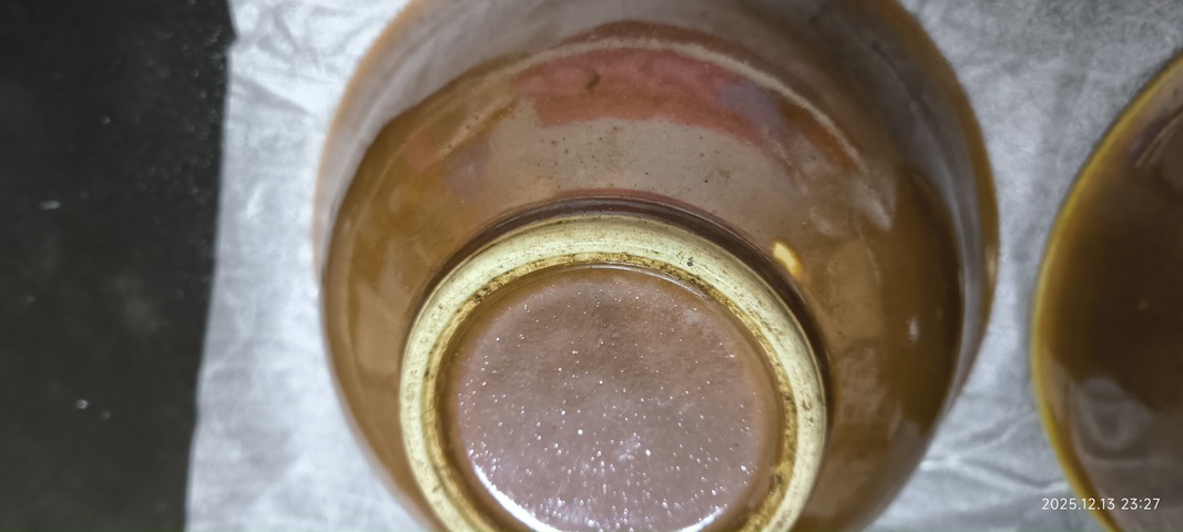 古玩陶瓷民國 紫金釉碗真品鑒賞圖