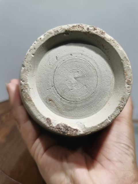 古玩陶瓷吉州窯彩繪畫鳥瓶真品鑒賞圖