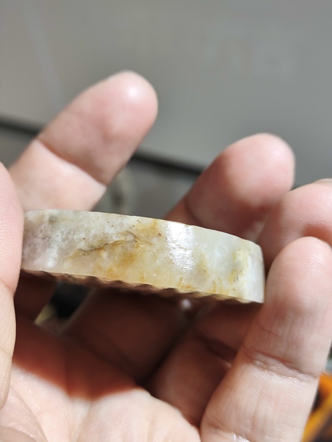 古玩玉器戰國·蒲格谷紋玉劍鬲拍賣，當前價格42000元