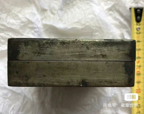 古玩銅器墨盒真品鑒賞圖
