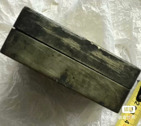 古玩銅器墨盒真品鑒賞圖