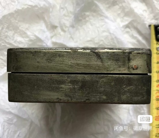 古玩銅器墨盒真品鑒賞圖