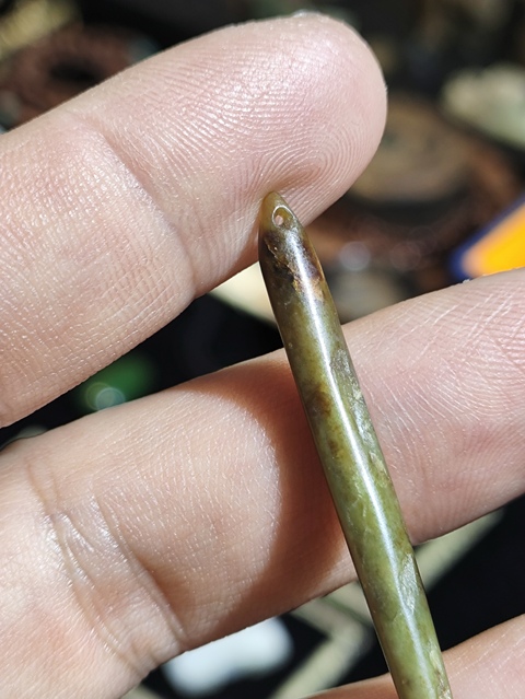 古玩玉器良渚文化·玉錐形器真品鑒賞圖