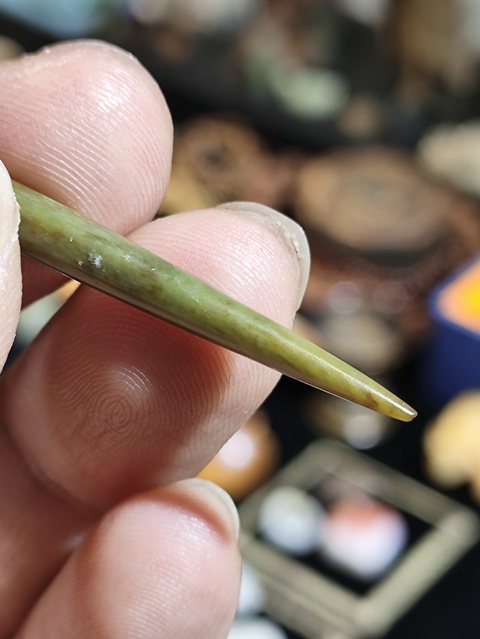 古玩玉器良渚文化·玉錐形器真品鑒賞圖