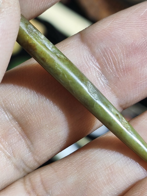 古玩玉器良渚文化·玉錐形器真品鑒賞圖