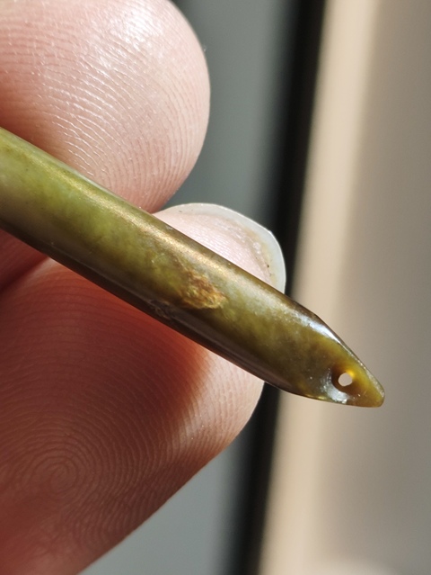 古玩玉器良渚文化·玉錐形器真品鑒賞圖