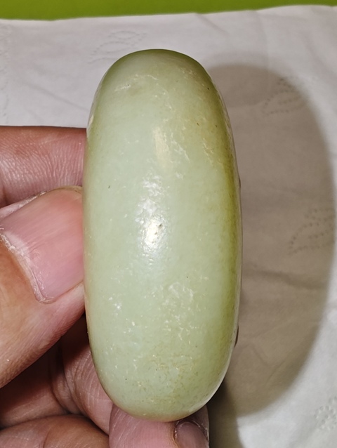 古玩玉器仿古玉龍型件真品鑒賞圖