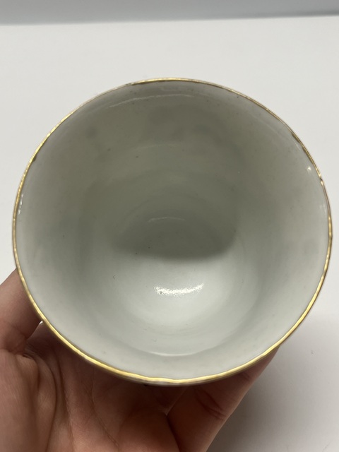 古玩陶瓷無雙譜粉彩杯真品鑒賞圖