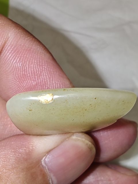 古玩玉器仿古玉斧真品鑒賞圖