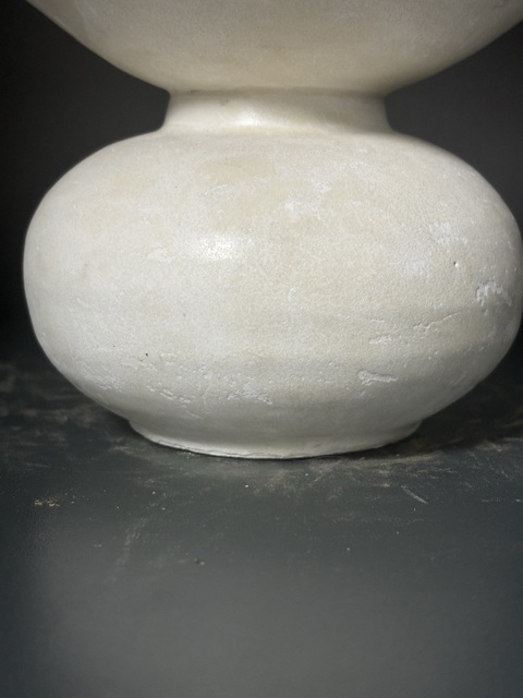 古玩陶瓷唐·白釉渣斗拍賣，當(dāng)前價(jià)格25000元