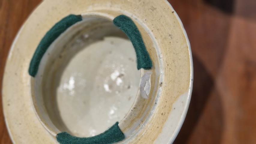 古玩陶瓷纏枝花囍字紋將軍罐真品鑒賞圖