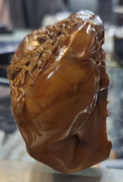 古玩雜項壽山石擺件真品鑒賞圖