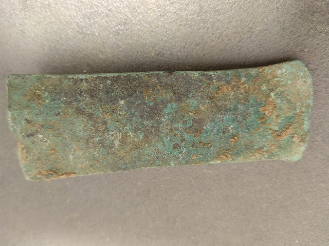 古玩銅器青銅斧真品鑒賞圖