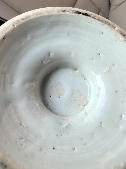 古玩陶瓷青花高足碗真品鑒賞圖