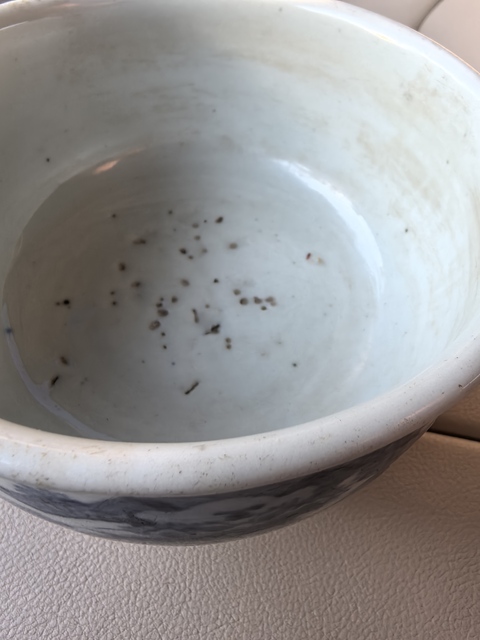 古玩陶瓷青花高足碗真品鑒賞圖