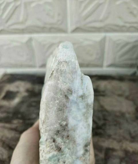 古玩玉器壽星擺件真品鑒賞圖