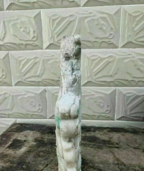 古玩玉器壽星擺件真品鑒賞圖