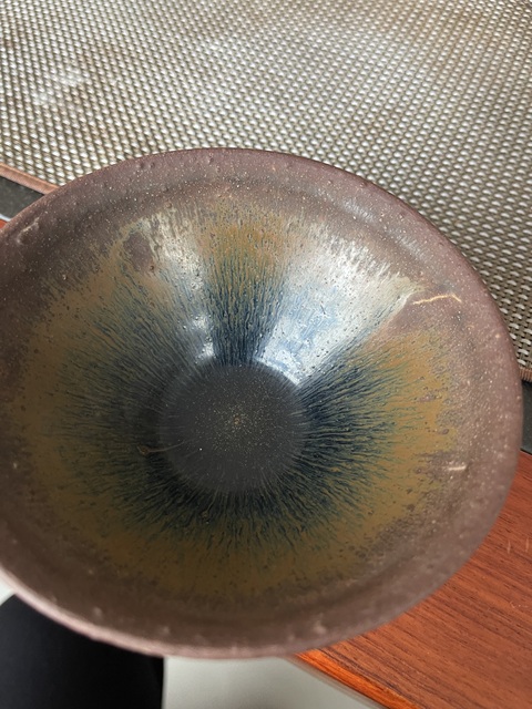 古玩陶瓷南宋建窯兔毫盞真品鑒賞圖