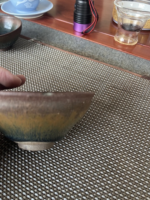 古玩陶瓷南宋建窯兔毫盞真品鑒賞圖