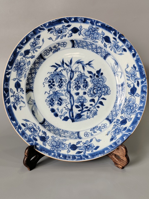 古玩陶瓷康熙葡萄·全美品拍賣，當(dāng)前價(jià)格2888元