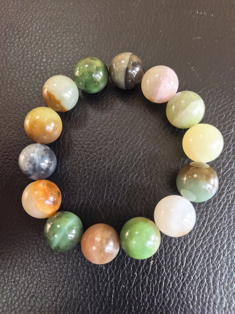 古玩玉器和田玉多寶手串真品鑒賞圖