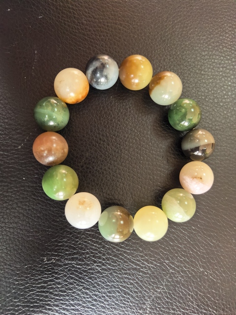 古玩玉器和田玉多寶手串真品鑒賞圖