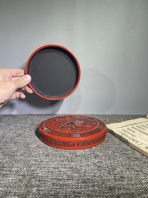 古玩雜項創(chuàng)匯時期.漆盒拍賣，當前價格0元